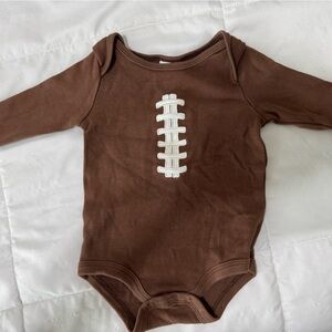 Starting Out Brown Football Bodysuit